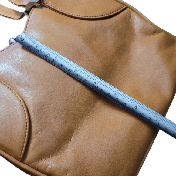 Vintage Bags by Francois California Small Brown Handbag Leather Purse - Picture 11 of 12